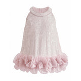 Light Pink Ameliora Ruffle Skirt Set