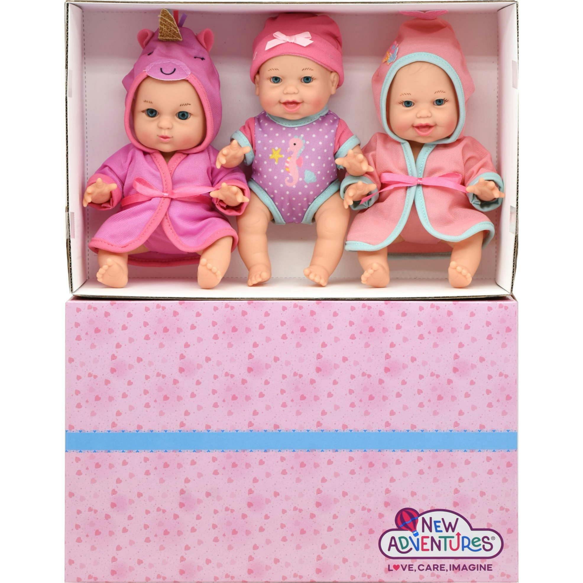 So Much Love Baby Doll Playset w/ 3 Baby Dolls