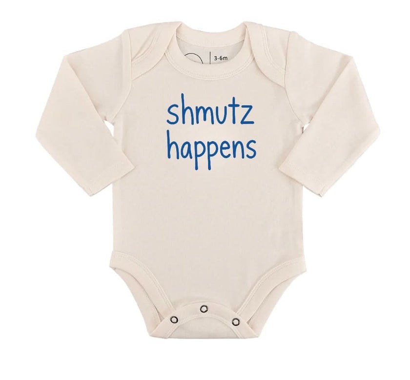 long sleeve graphic bodysuit | schmutz happens
