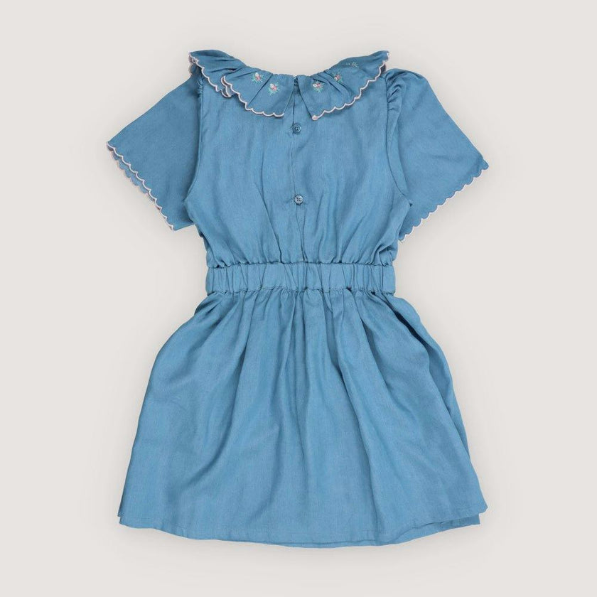 Menta Dress Light Blue Chambre