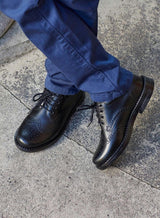 Hampton Classics Hamish School Shoes in Black