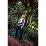 Chantel Top, Stripes