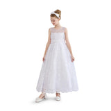 White Auresta Lace Sleeveless Dress