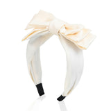 Classic Satin Bow Headband