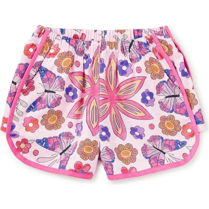 Woven Dolphin Shorts, Pink