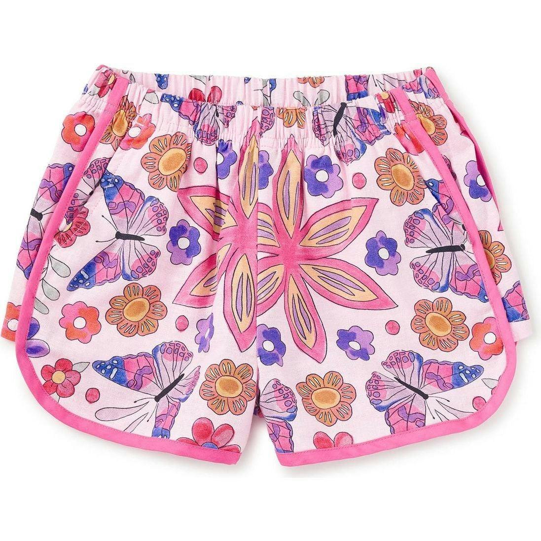 Woven Dolphin Shorts, Pink