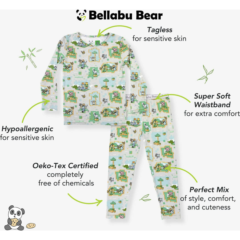 Minecraft Overworld Dreams Kids Pajamas