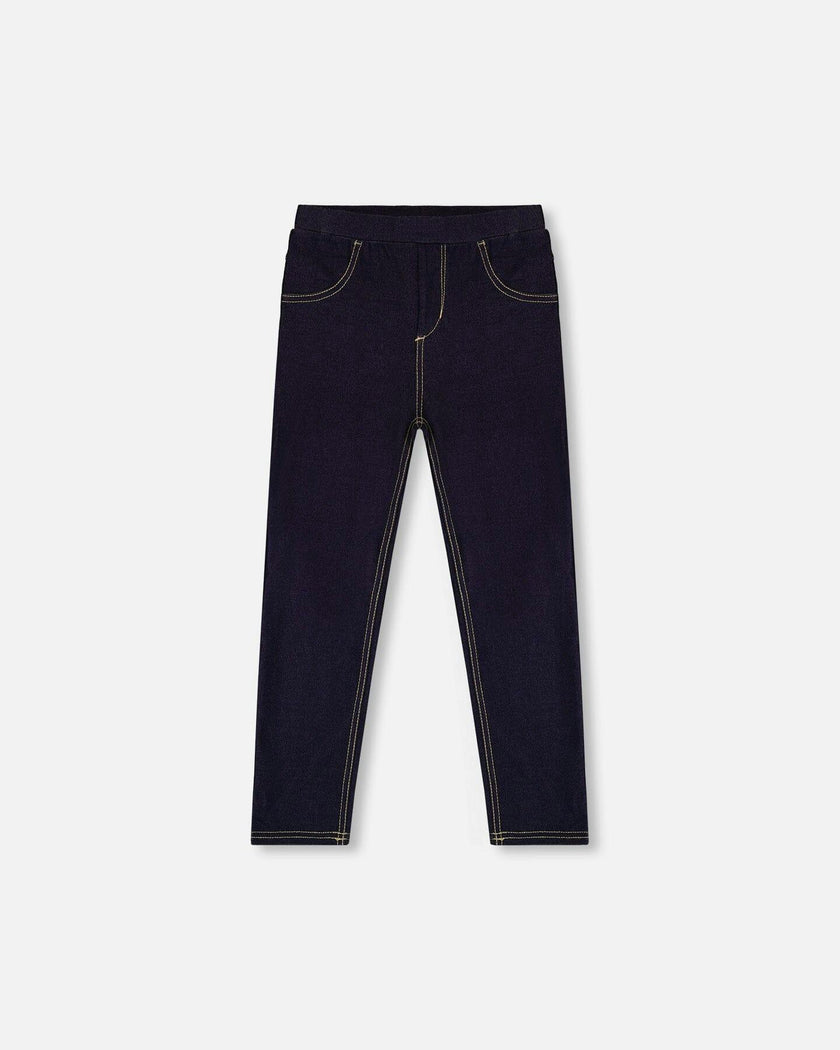 Navy Blue Denim Jeggings