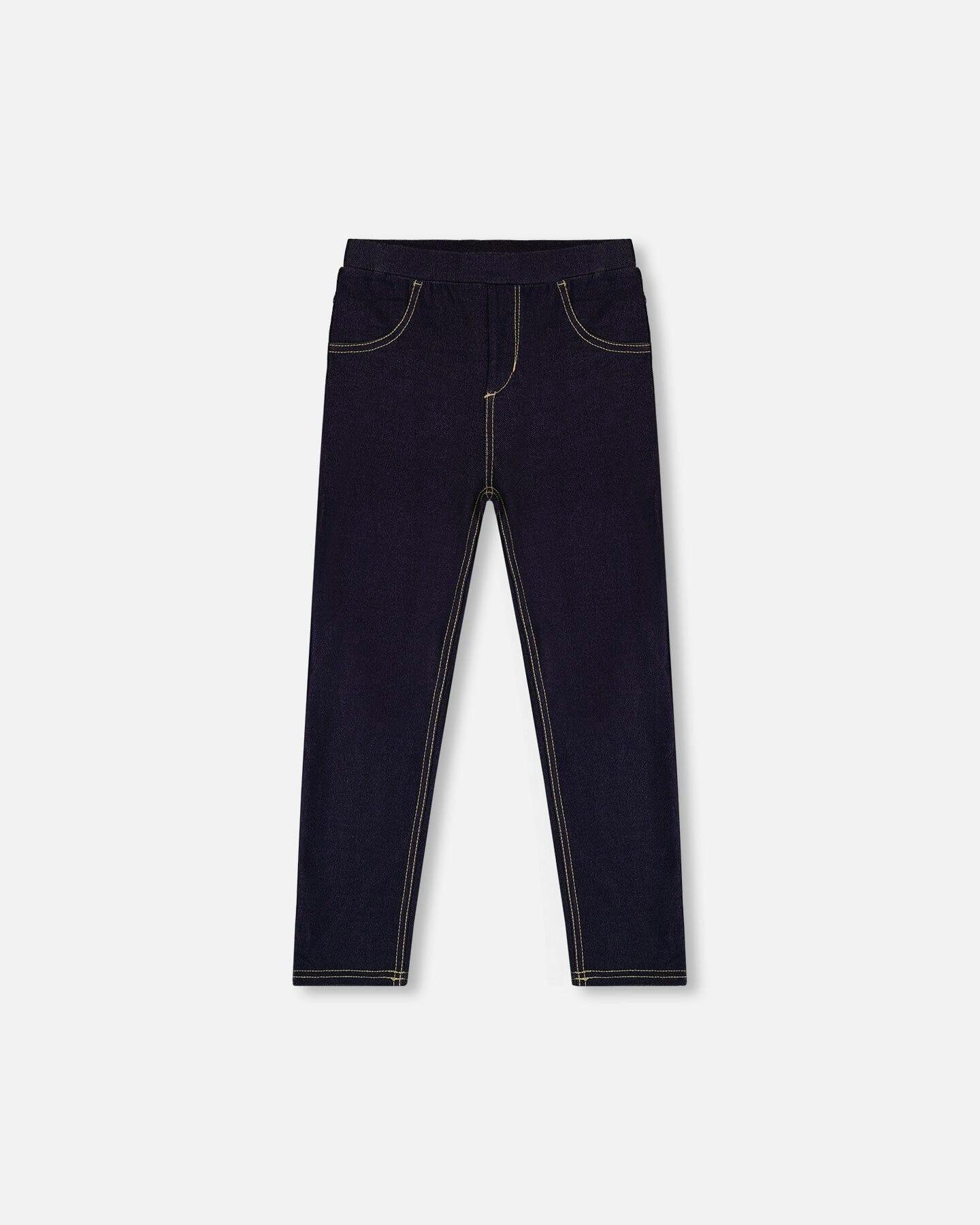 Navy Blue Denim Jeggings