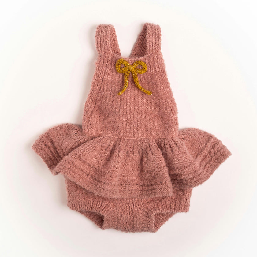 Knitted Romper in Stardust