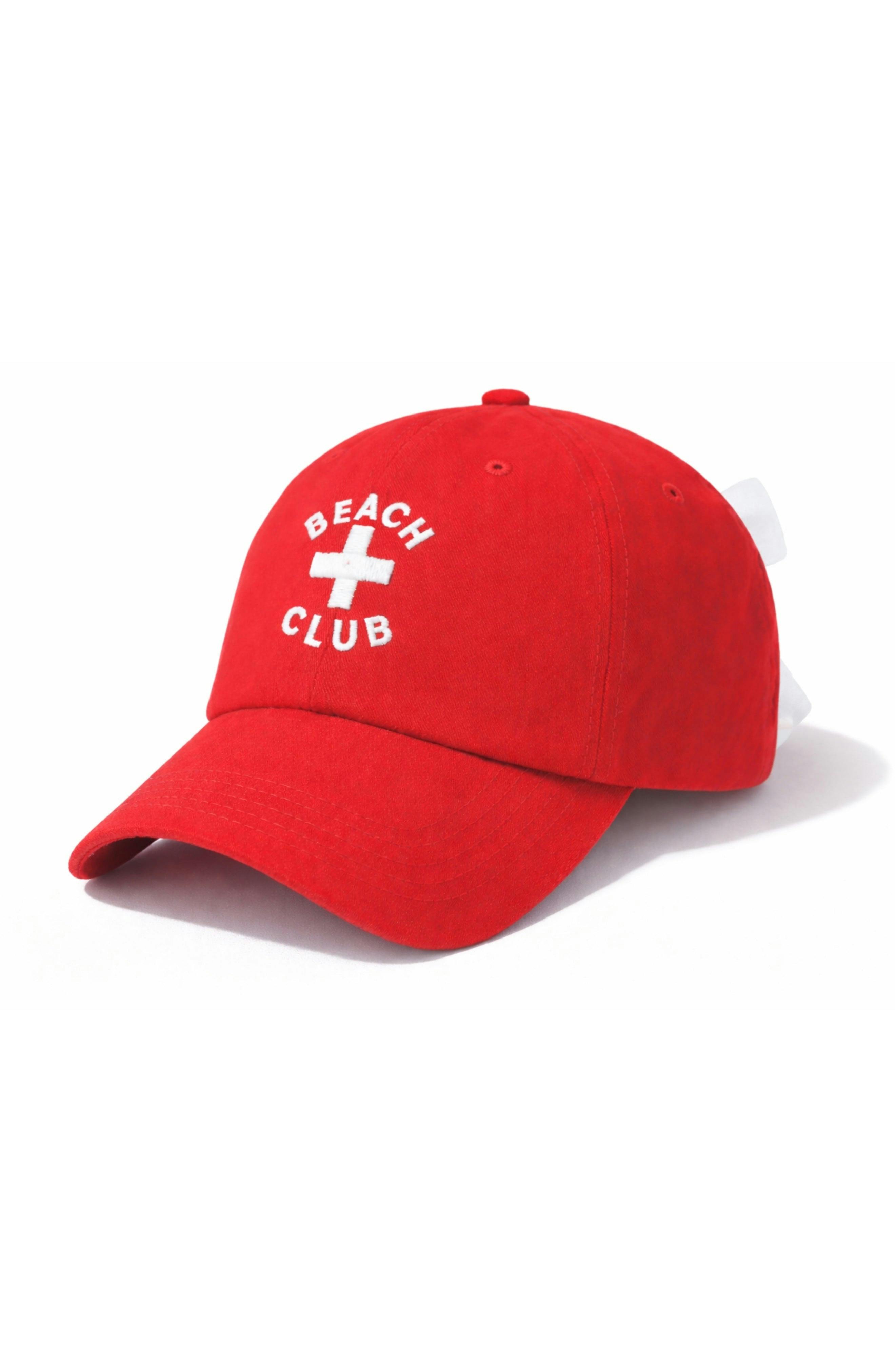 Beach Club Bow Baseball Hat
