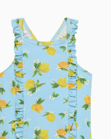 Frill Swimsuit in Lemon