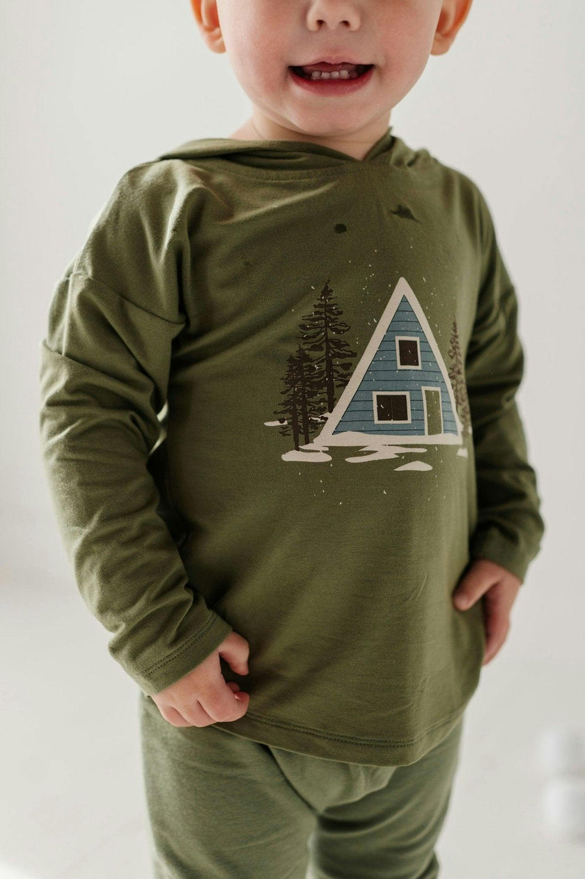 Boy's Jersey Hoodie