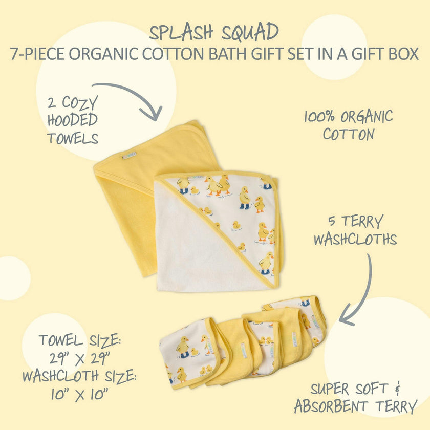 SPLASH SQUAD 7-Piece Bath Time Set