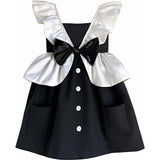 The Tuxedo Dress, Black