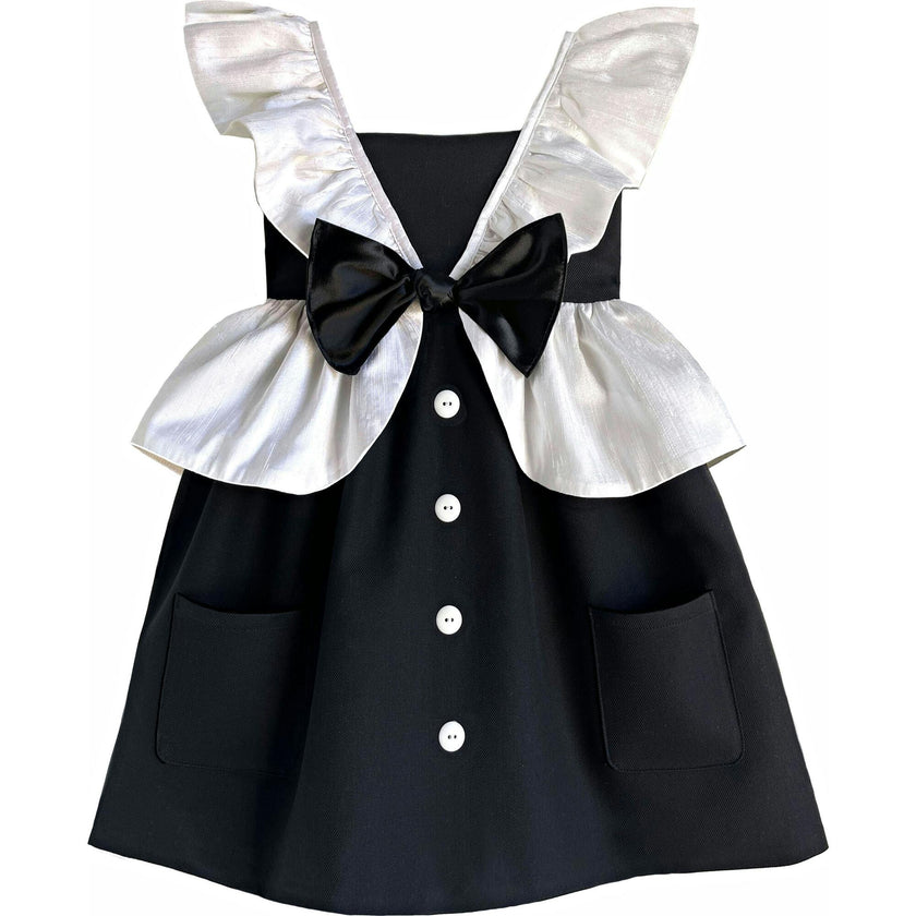 The Tuxedo Dress, Black
