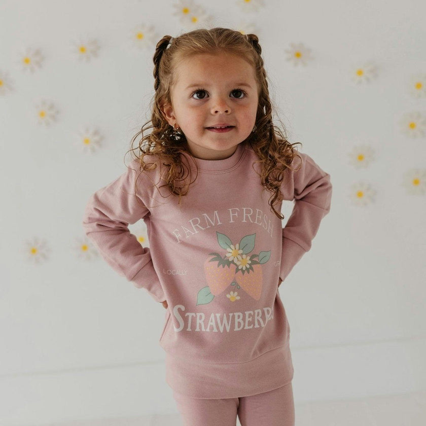 Girl's Raglan Sweatshirt