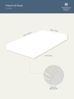 Block-Printed Cotton Fitted Crib Sheet