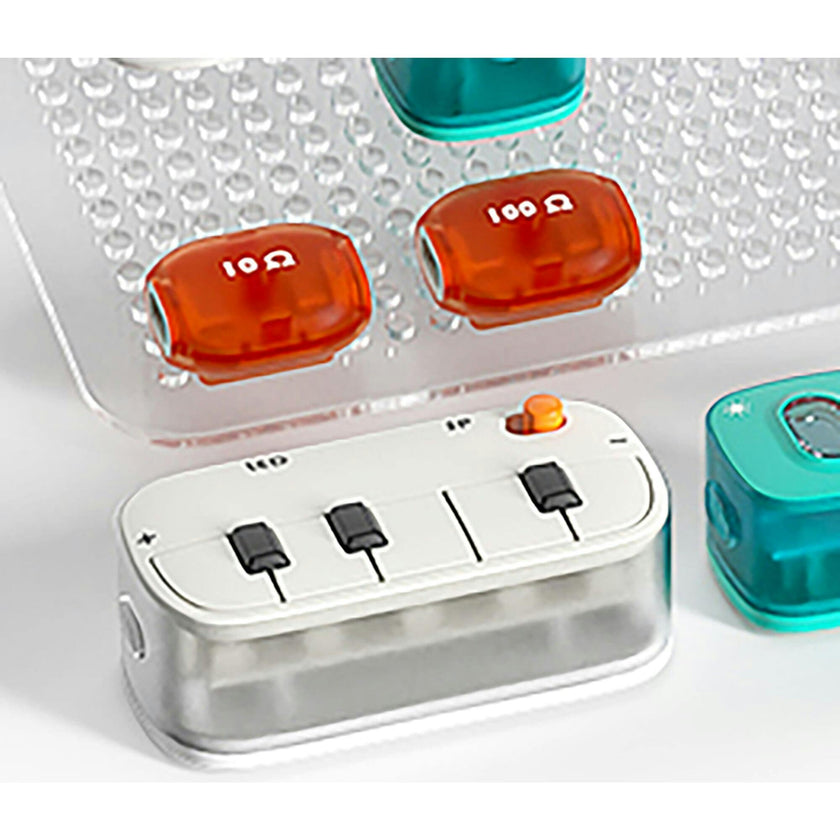 Hape: Science Can: Block Circuit Deluxe Kit - Physical Sciences Experiment Toy