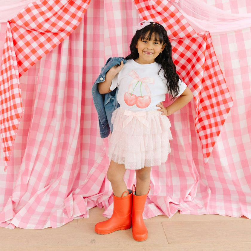Bow Lace Tiered Tutu