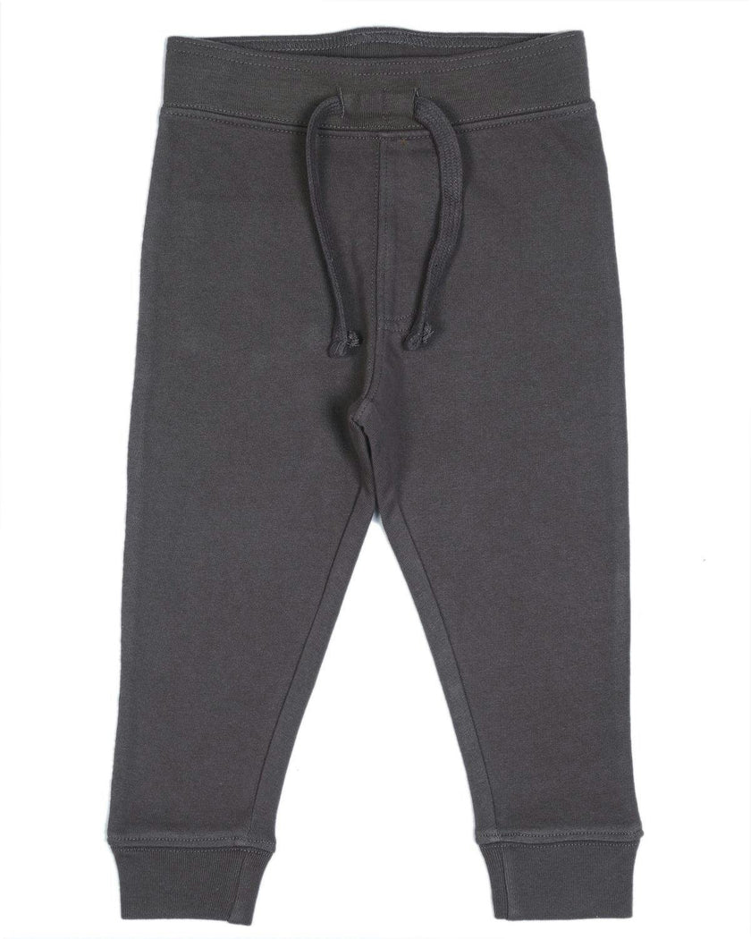 Kids Fleece Lined Jogger Pants - Coal