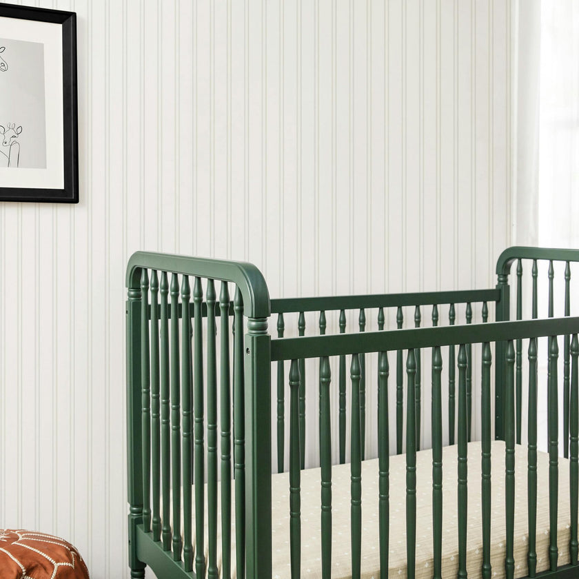 Liberty 3-In-1 Convertible Spindle Crib With Toddler Bed Conversion Kit