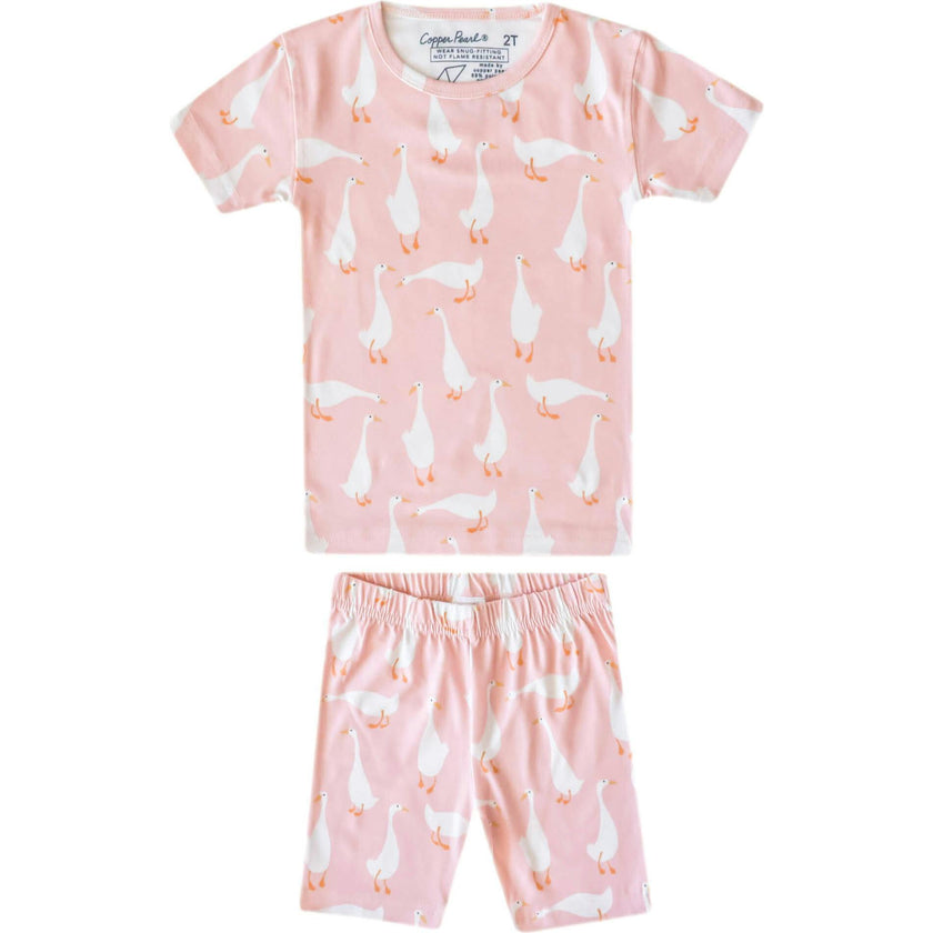 Goosie 2pc Short Sleeve Pajama Set, Prints