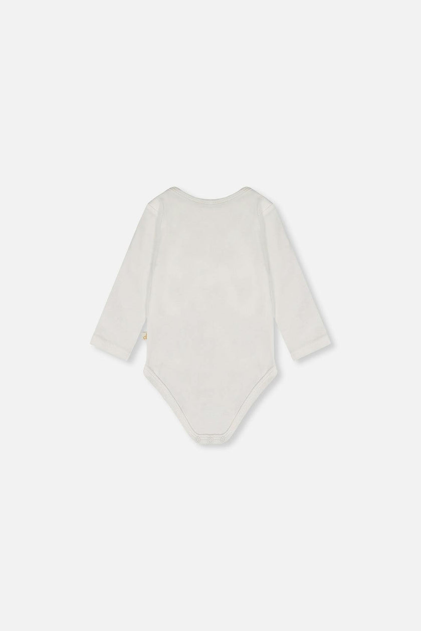 Organic Cotton Onesie Off-White