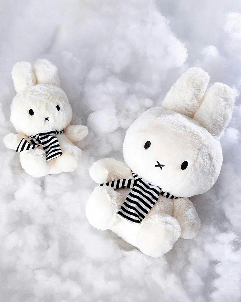 Plush MIFFY WITH SCARF White 13"