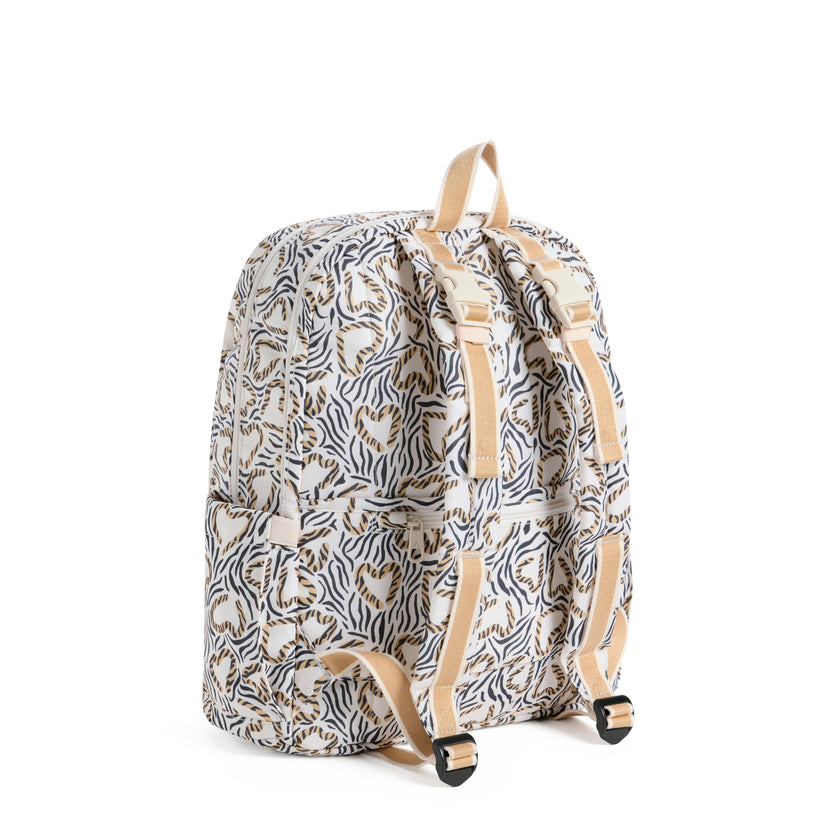STATE x Magnetic Me Lorimer Diaper Bag, Leopard Hearts