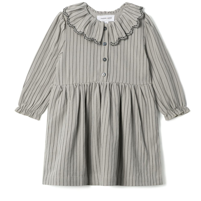Woven Stripped Dress