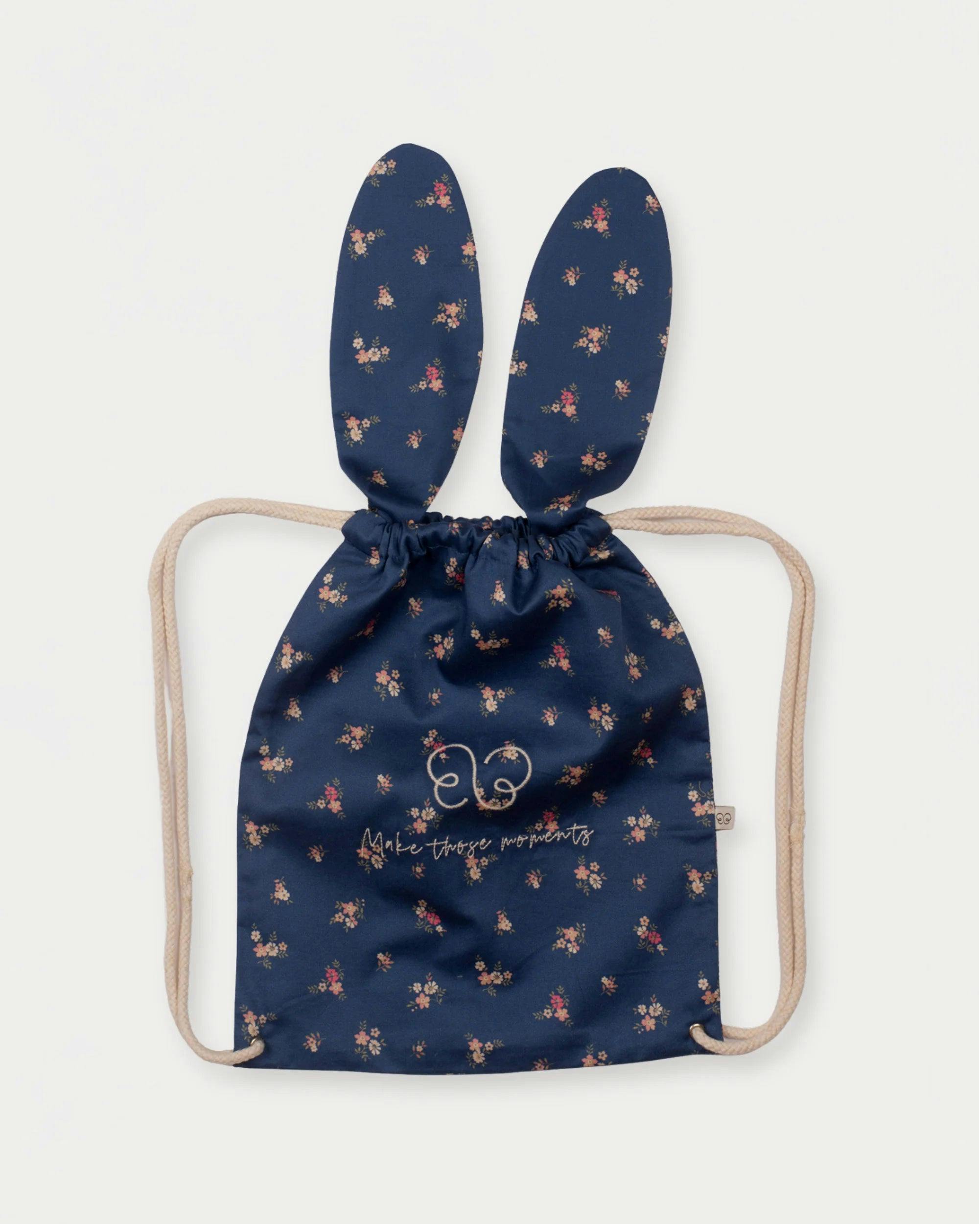 Bunny Bag - Ditsy Bouquet Navy