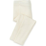 Pointelle Knit Stretch Leggings, White