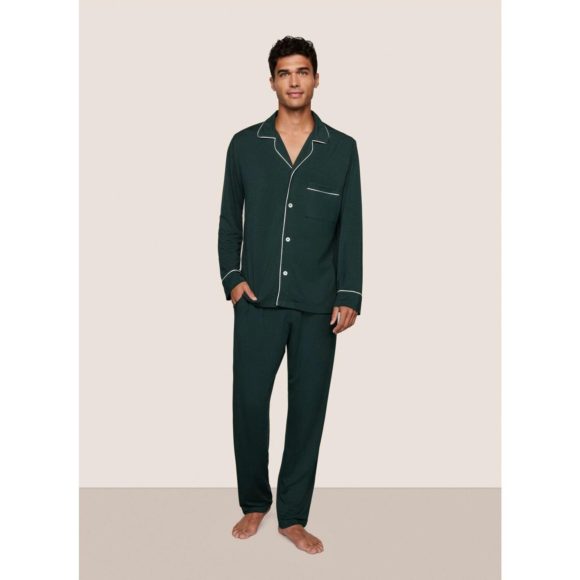 William TENCEL Modal PJ Set, Green