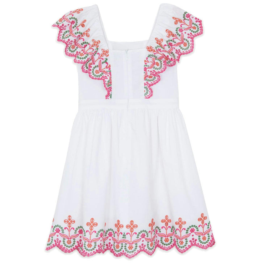 TARTINE ET CHOCOLAT Rio Embroidered Dress
