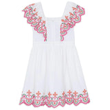 TARTINE ET CHOCOLAT Rio Embroidered Dress