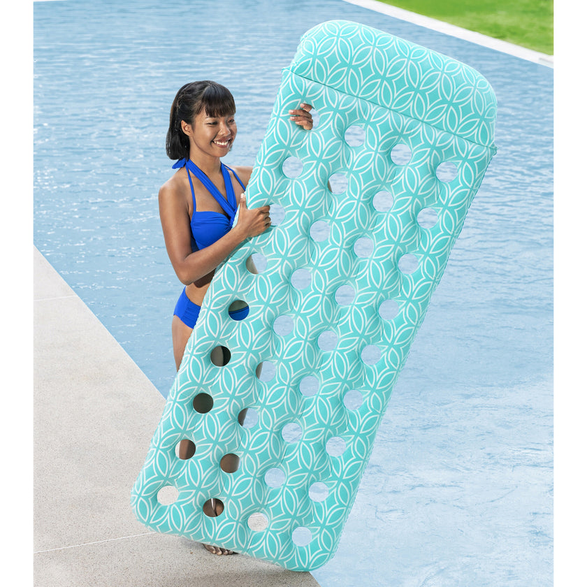 H2OGO! Comfort Plush 6'6" x 29" Floating Pool Mat