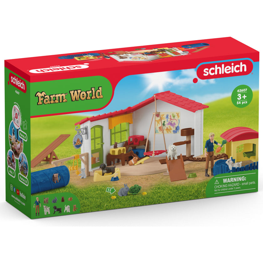 Schleich Farm World: Pet Hotel Playset
