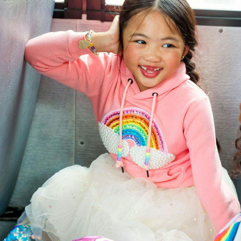 Happy Rainbow Candy Hoodie