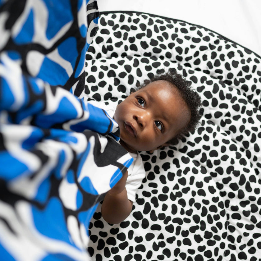 SKY PRINT MUSLIN 3-PACK - for newborn to 4 month old babies