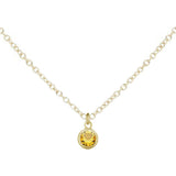 November Birthstone Necklace