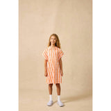 Organic Tunic Dress in Starburst Stripe
