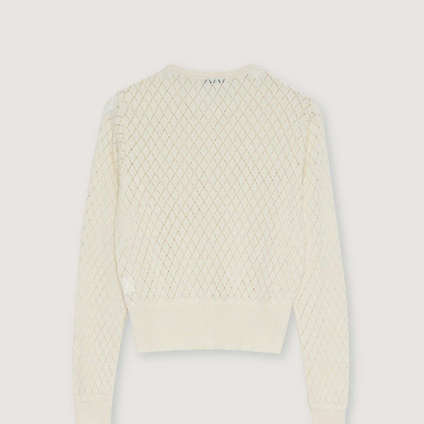 Lirio Woman Cardigan Ecru