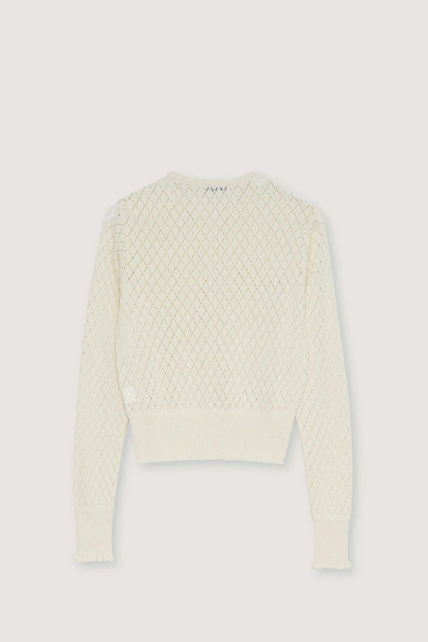 Lirio Woman Cardigan Ecru