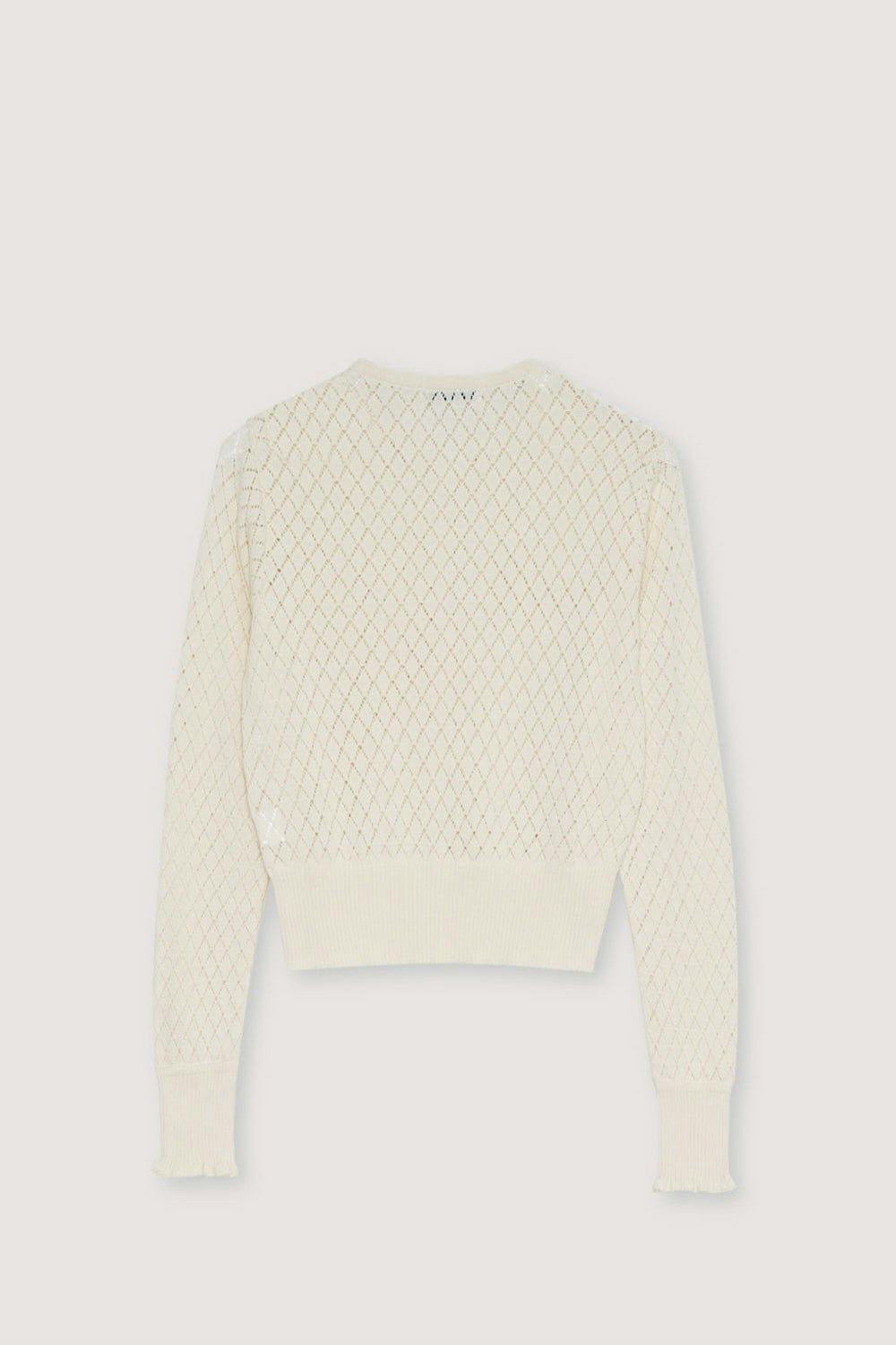 Lirio Woman Cardigan Ecru