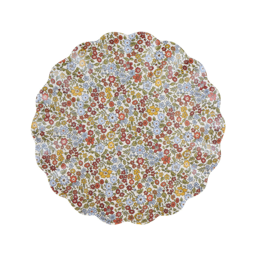 Meri Meri x Liberty Rustic Hues Reusable Small Plates