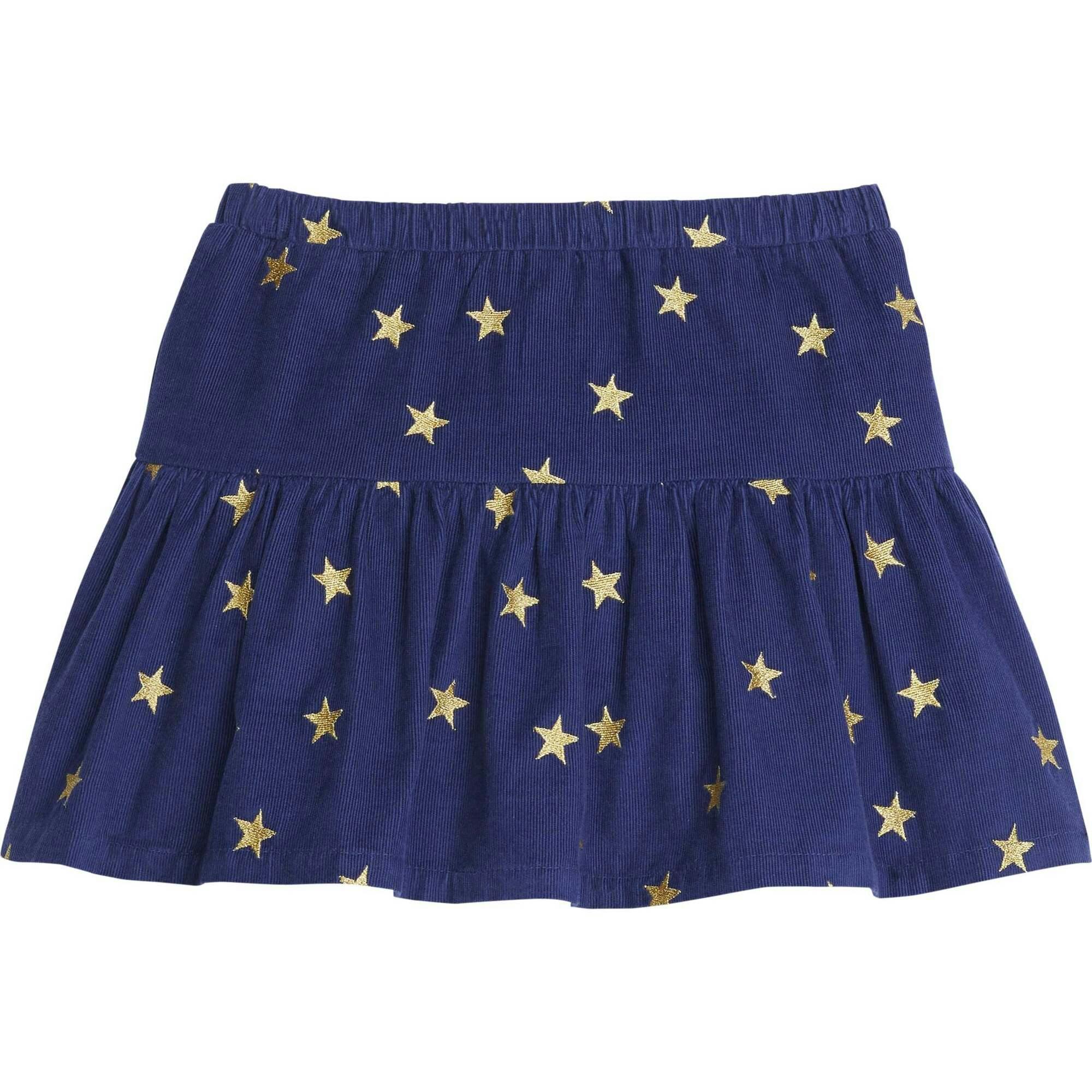 Sally Built-In Shorts Knit Corduroy Skort