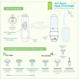 Baby Electric: Nail Trimmer - Pink