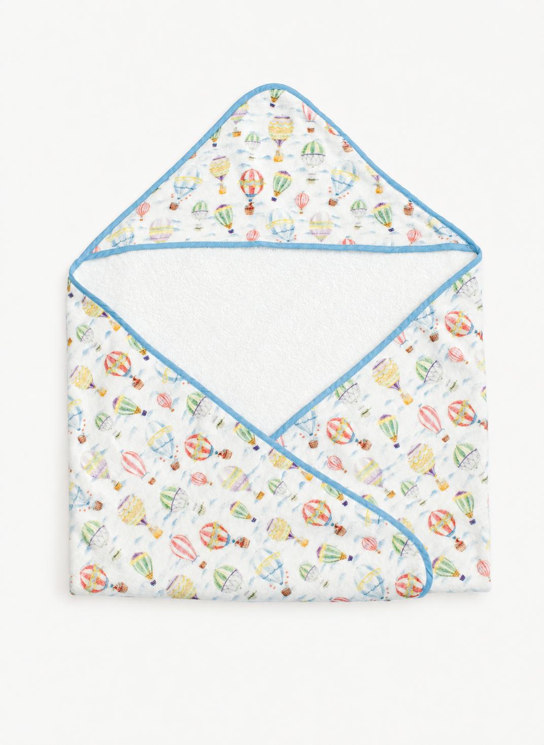 Hooded Bath Towel - Up Up & Away