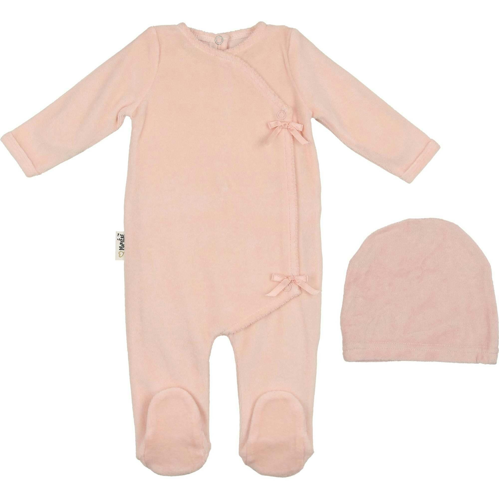 Velour Wrap Footie